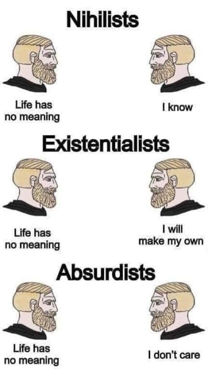 Are existentialists nihilists?