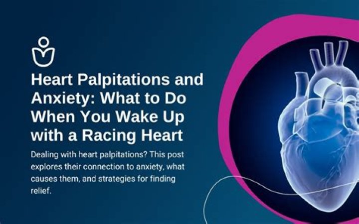 Are my palpitations due to anxiety?