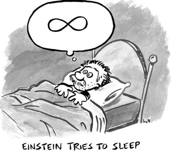 At what time did Einstein sleep?
