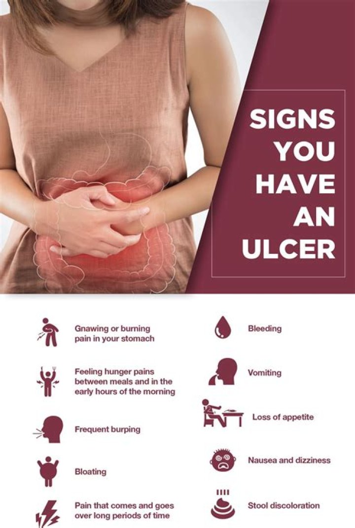 Can an ulcer make your back hurt?