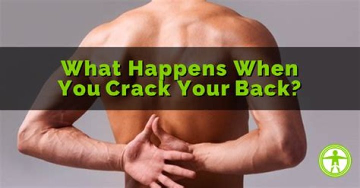 Can you get paralyzed from cracking your back?