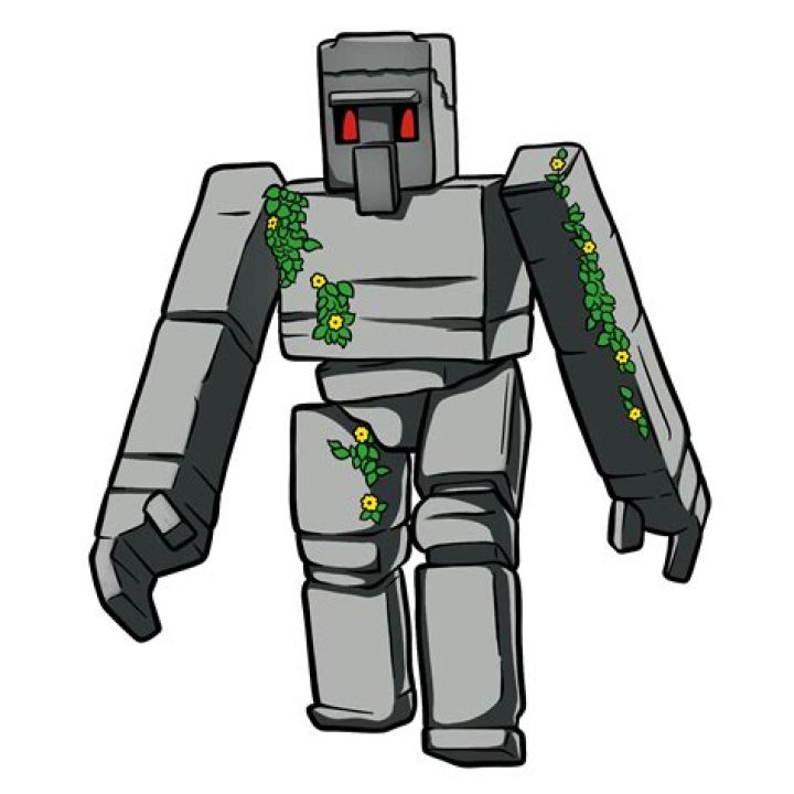 Can you give an iron golem a rose?