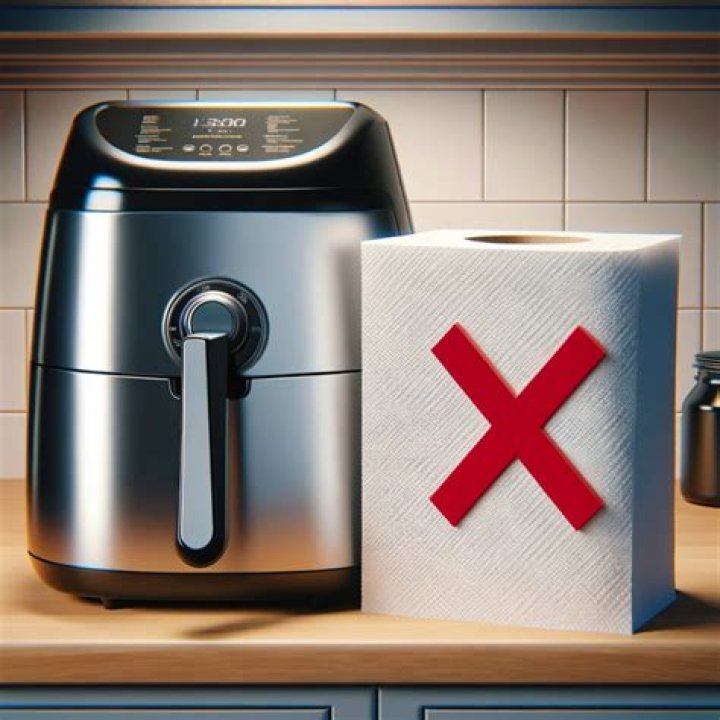 Can you put paper towels in air fryer?