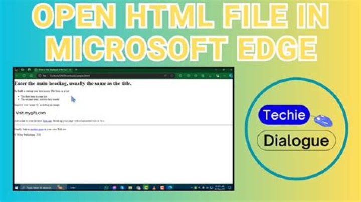 Can't open HTML file in Safari?