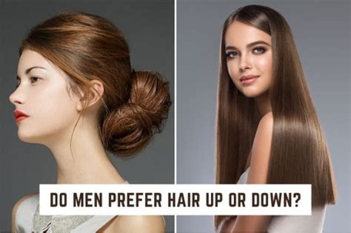 Do guys prefer hair down or up?