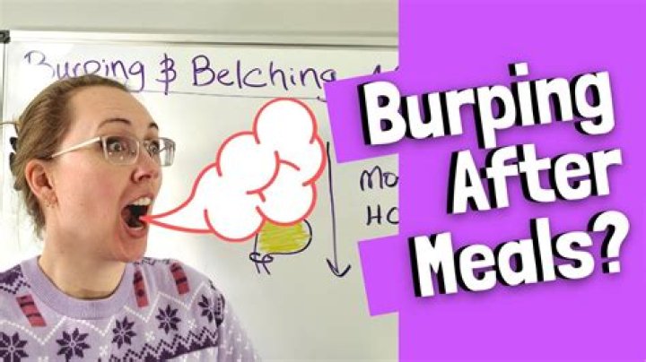 Do the Chinese burp after eating?