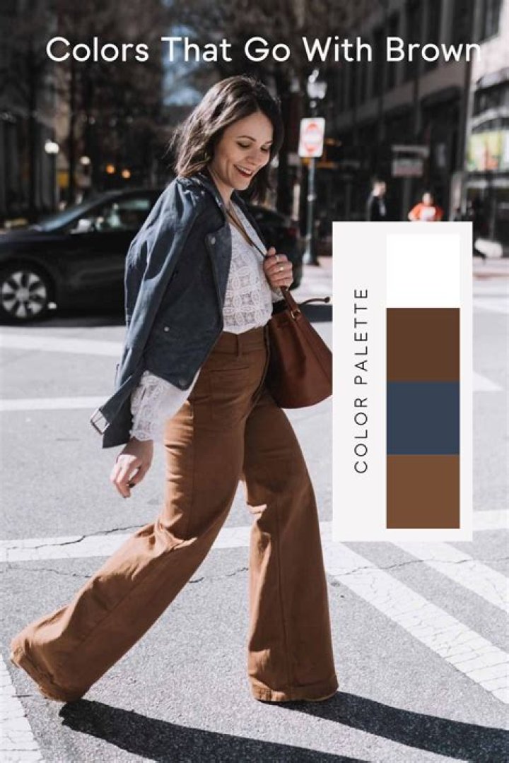 Does denim go with dark brown?