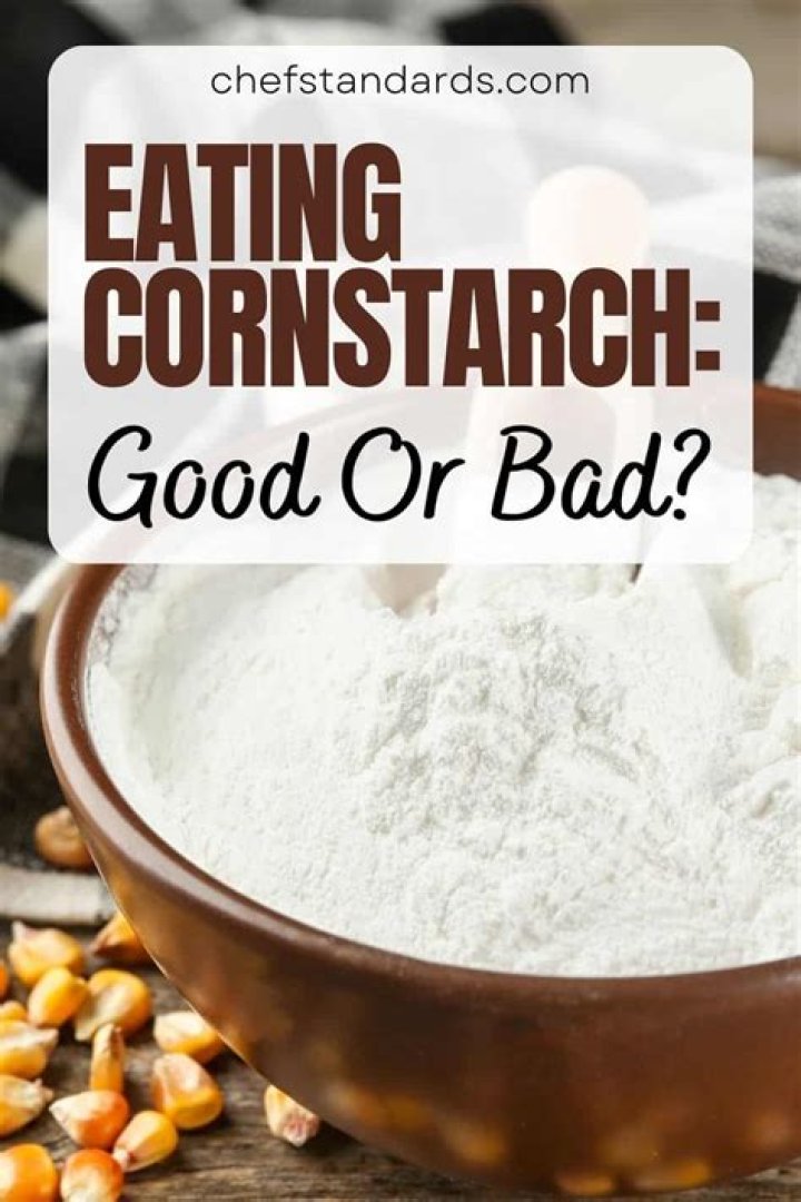 Does having low iron make you crave cornstarch?
