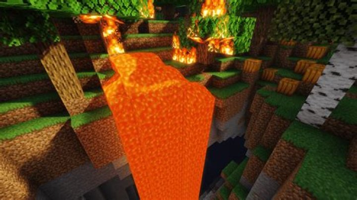Does lava burn chest?