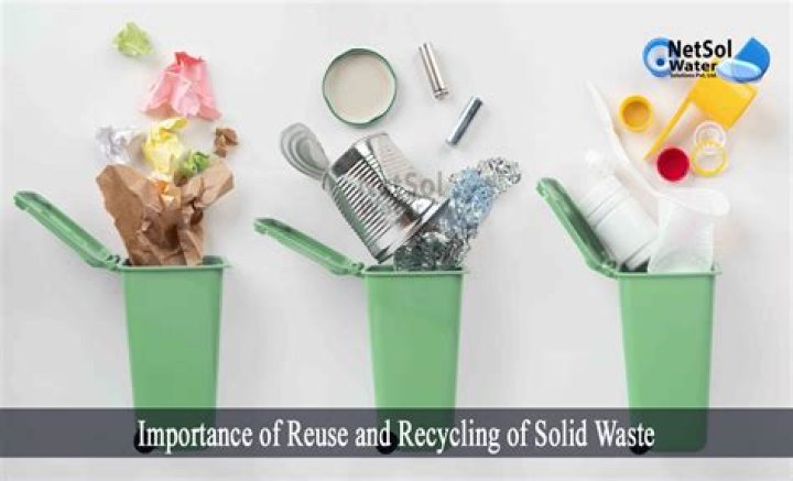 How can glass waste be reused?