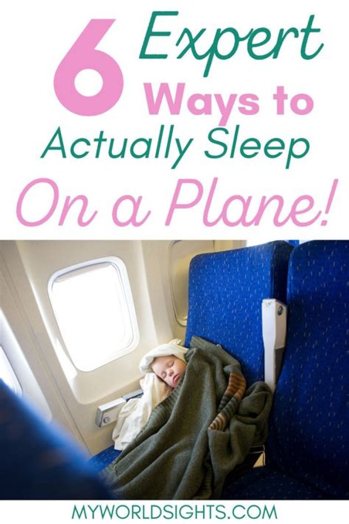 How can I get my 1 year old to sleep on a plane?