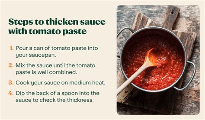 How can I thicken tomato sauce without cornstarch?
