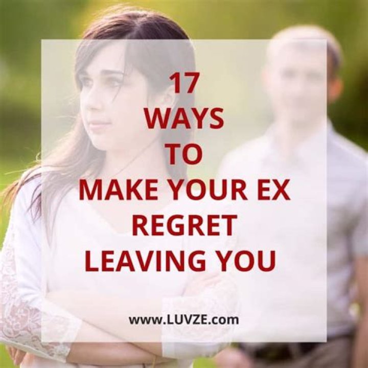 How can you tell if your ex regrets leaving you?