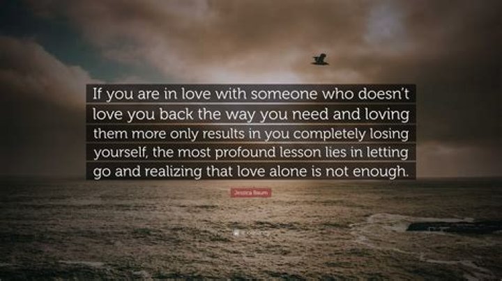 How do you know when someone doesn't love you anymore?
