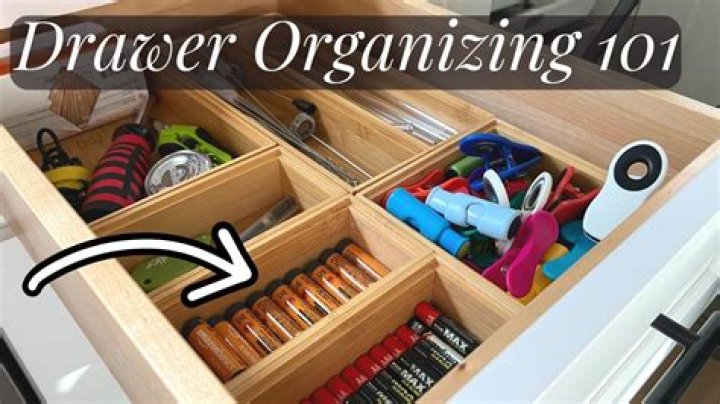 How do you organize tools on a shelf?