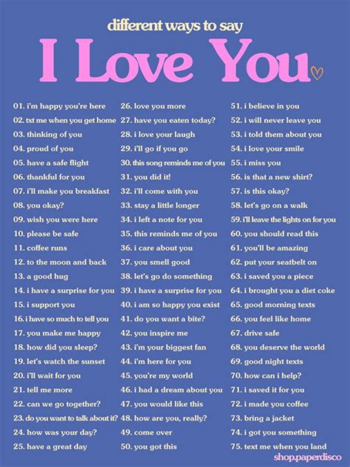 How do you say I love you indirectly to your crush?
