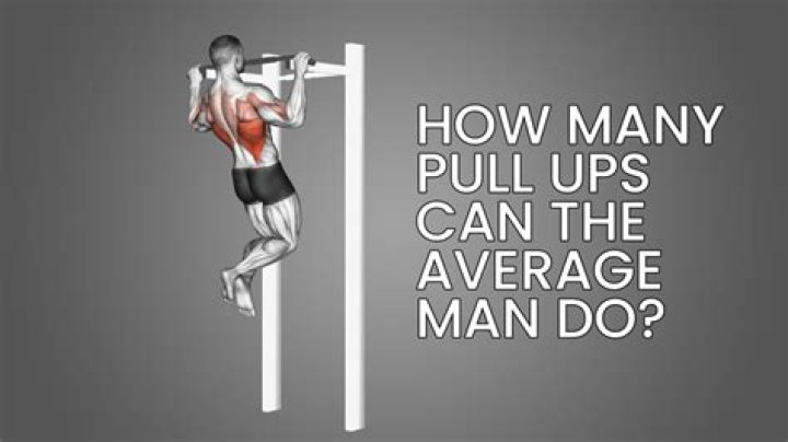 How many pull ups in a row is average?