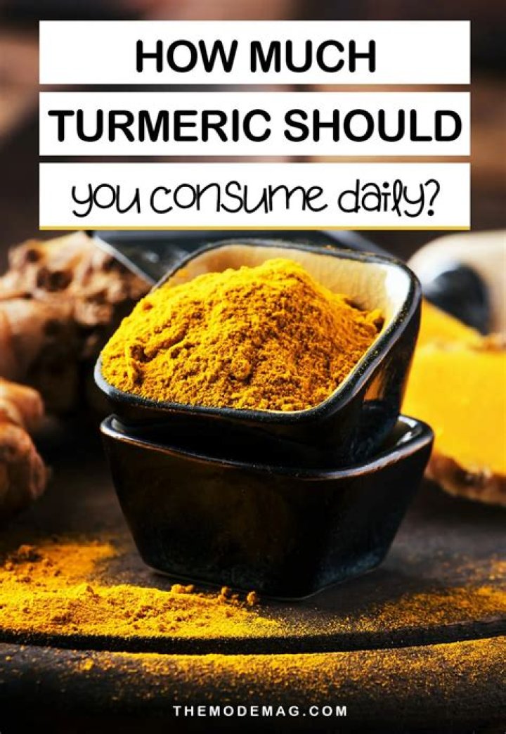 How much turmeric should I take daily for arthritis?