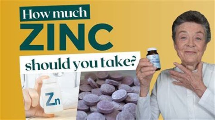 How much zinc should I take for ADHD?