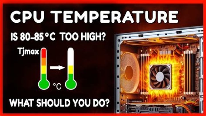 Is 80 degrees Celsius hot for a CPU laptop?