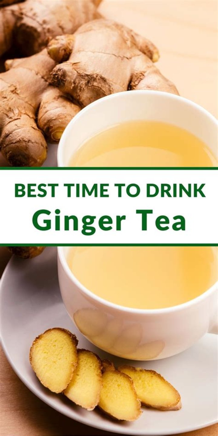 Is it good to drink ginger tea before bed?