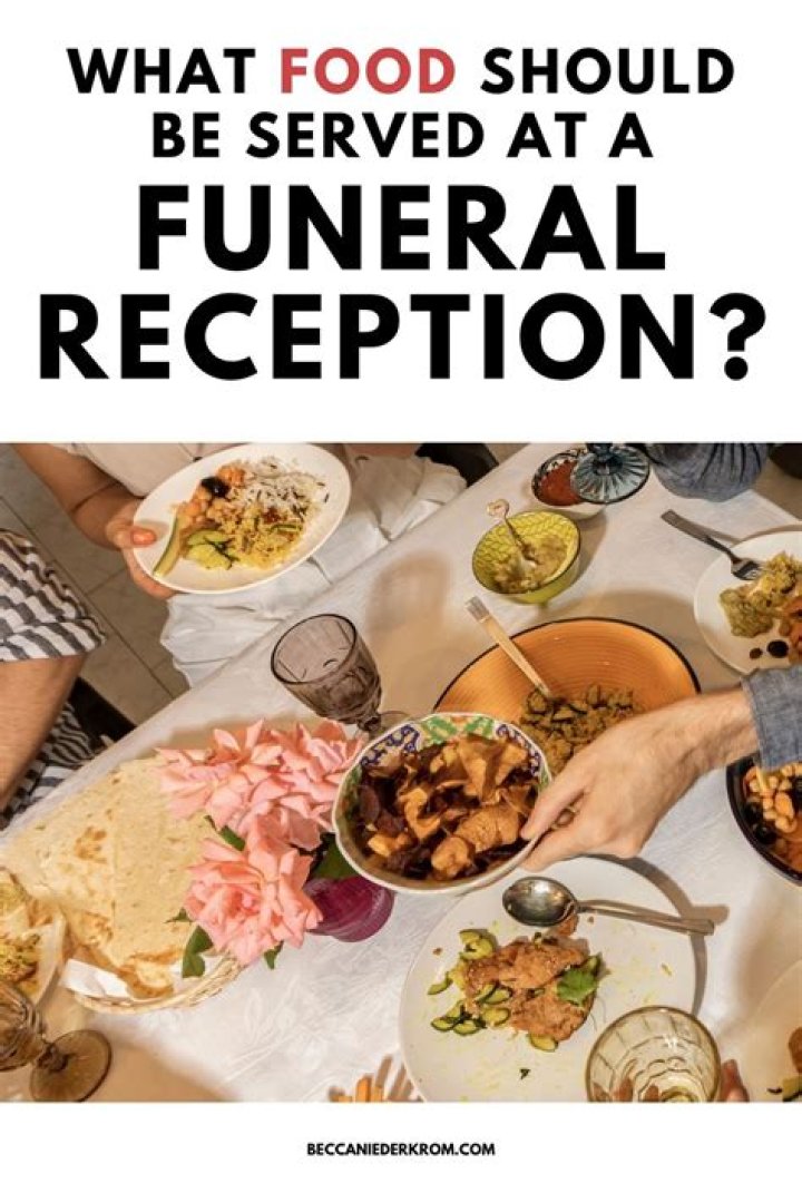 Should there be food at a funeral?
