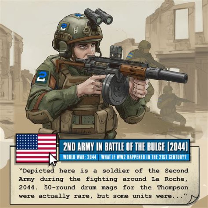 Were drum mags used in ww2?