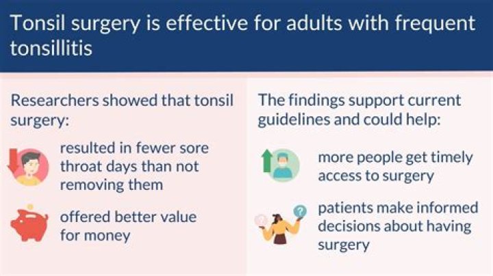 What are the disadvantages of removing tonsils in adults?