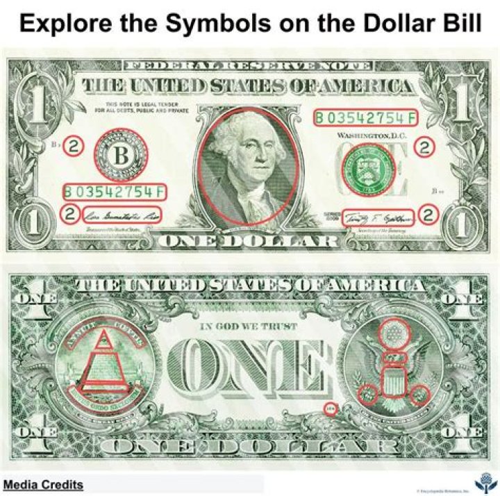 What does a blue seal on a dollar bill mean?