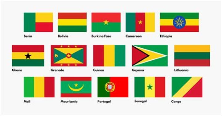 What does a flag with a green stripe mean?