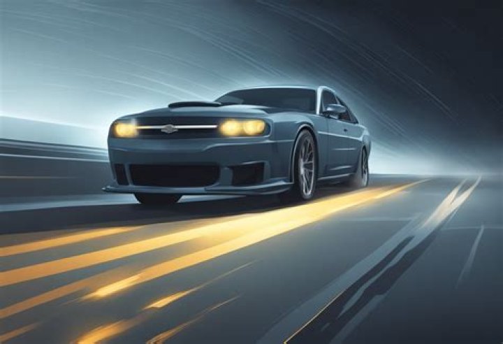 What does it mean if an oncoming driver flashes headlights at you during a period of low visibility?