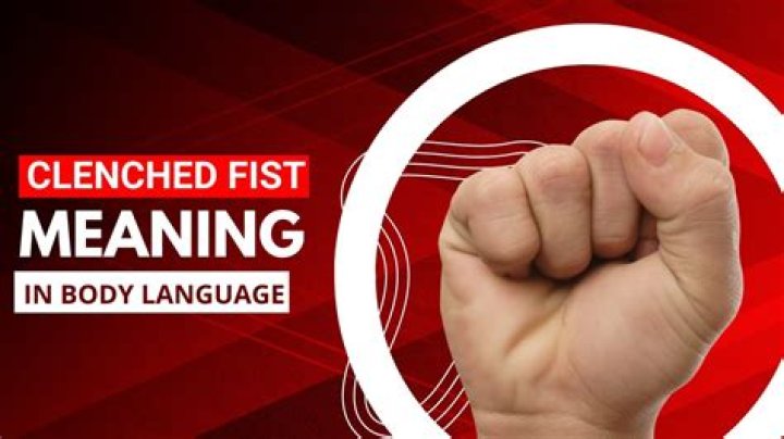 What does open fist mean?