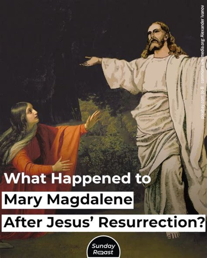 What happened to Mary Magdalene after Jesus resurrection?