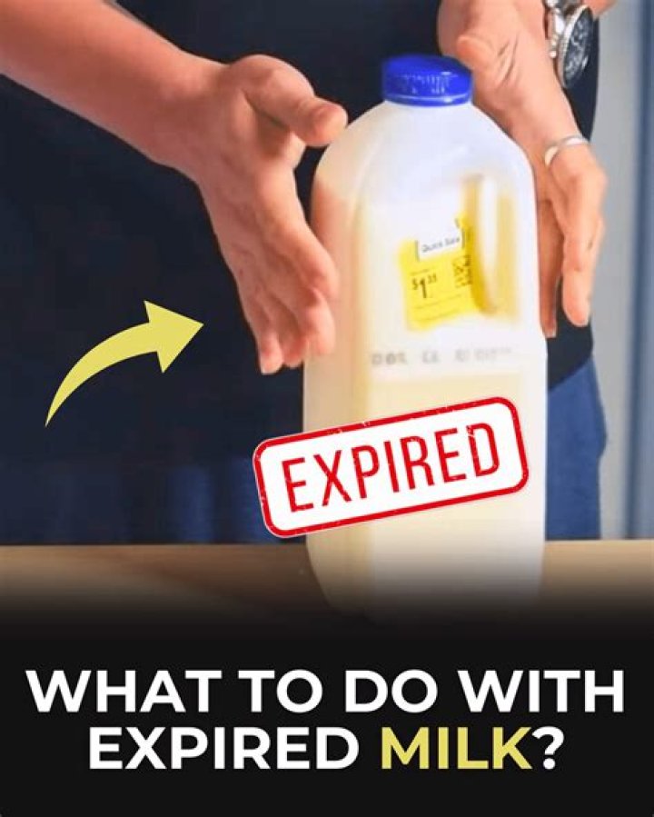 What happens if you drink 1 day expired milk?