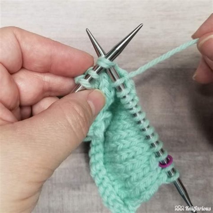 What happens if you knit with bigger needles?