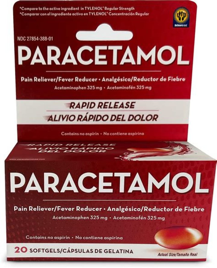What is paracetamol called in America?