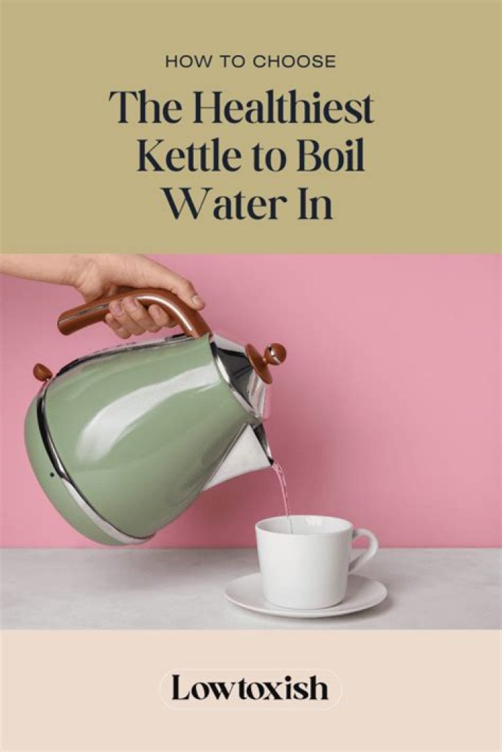 What is the healthiest way to boil water?