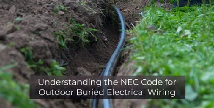 What kind of electrical wire can you run underground?