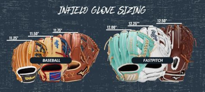 What size glove does MLB use?