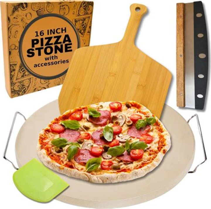 What temperature do you cook pizza on a stone?