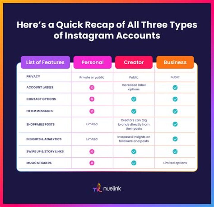 What type of Instagram accounts get the most followers?