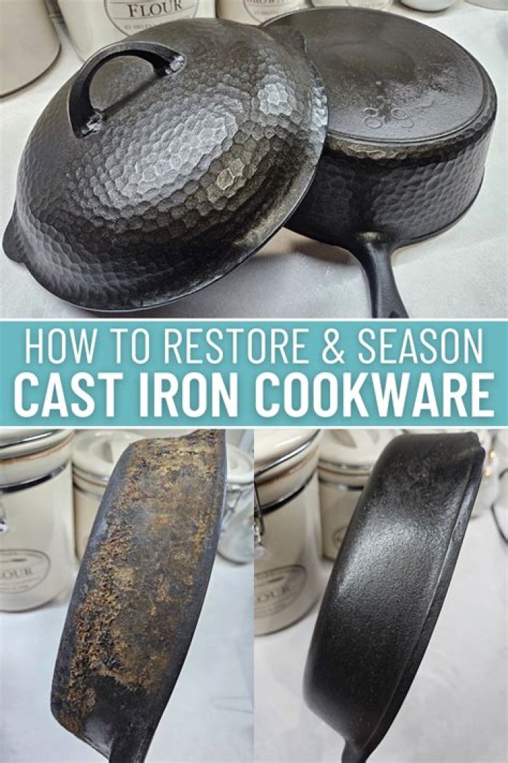 When should I Reseason cast iron?