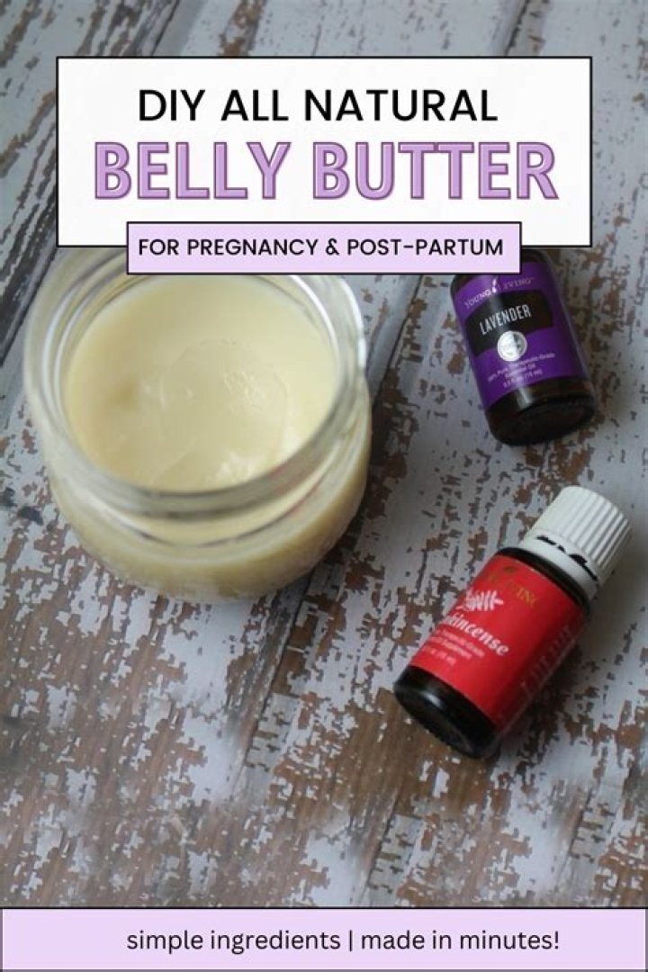 When should you start using belly butter when pregnant?