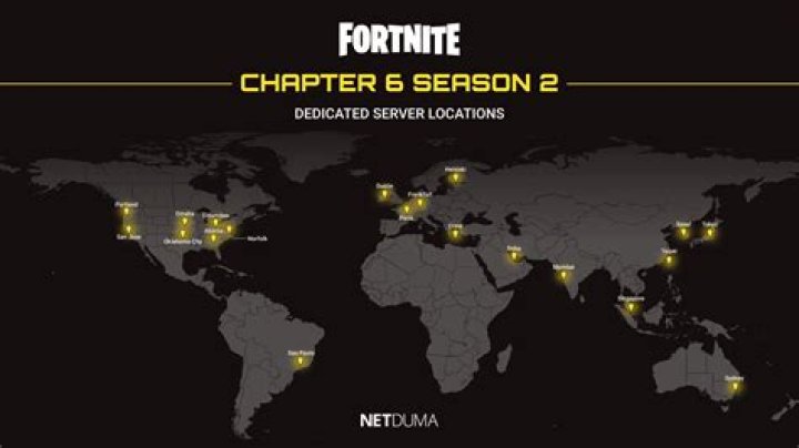 Where are Fortnite servers located?