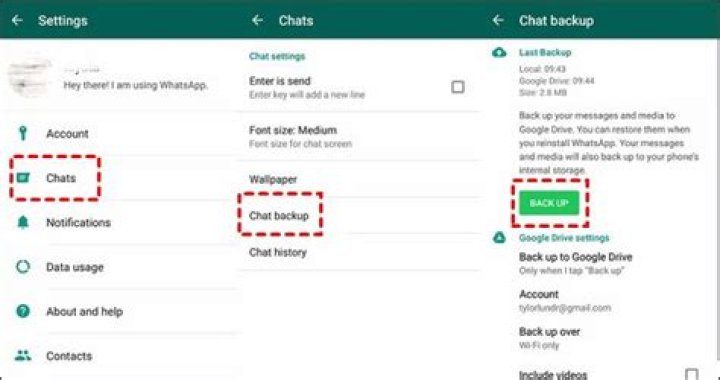 Where is WhatsApp backup stored iCloud?