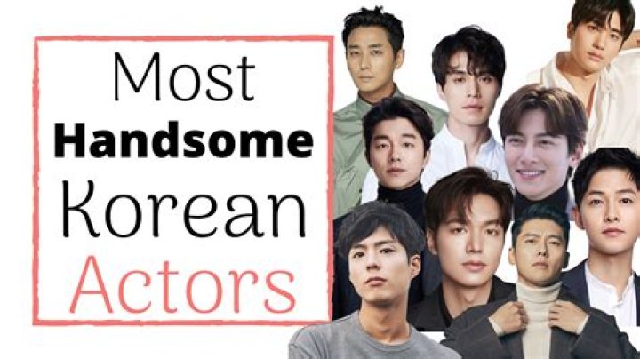 Who is the most handsome in Korean?