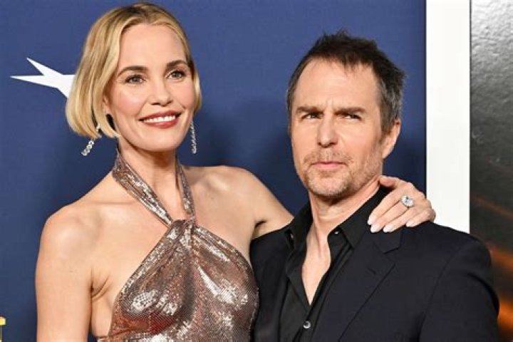 Why are Sam Rockwell's hands orange in Iron Man 2?