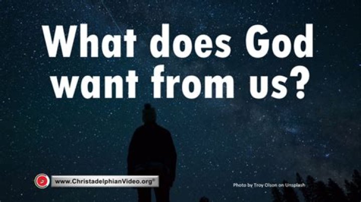 Why does God need to be glorified?