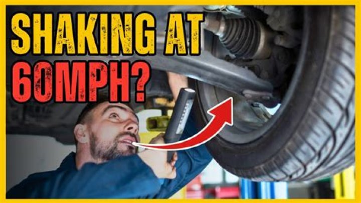 Why does my car shake at 60 but not 70?