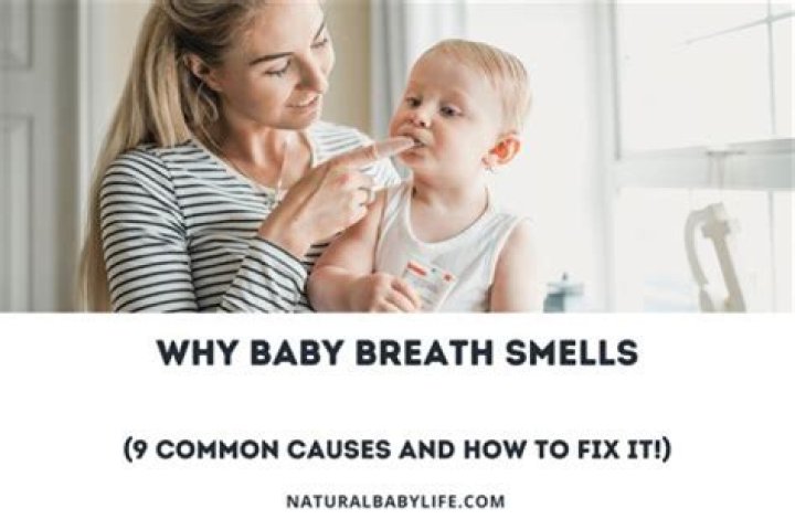 Why does my childs breath smell like rubbing alcohol?